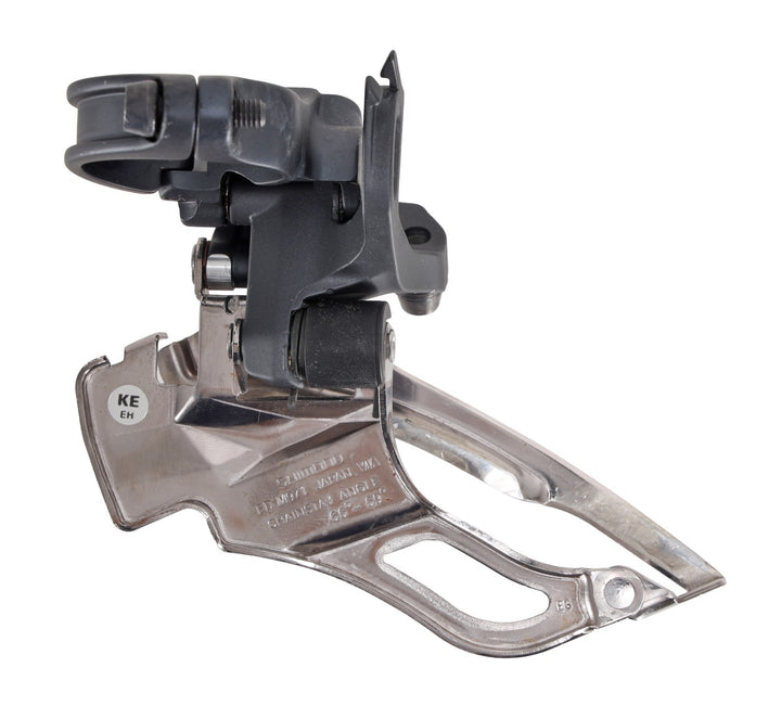 Shimano XTR FD-M971 3 x 9 Speed Mtn Bike Front Derailleur 34.9mm Clamp Dual-Pull