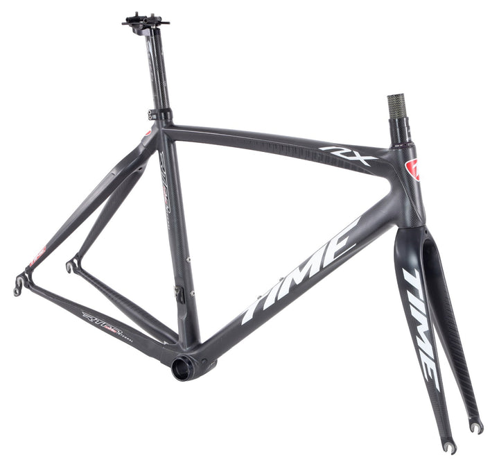 TIME NX Carbon Integral RTM Road Bike Frameset 49cm BLACK 700c QR Rim Brake 2014