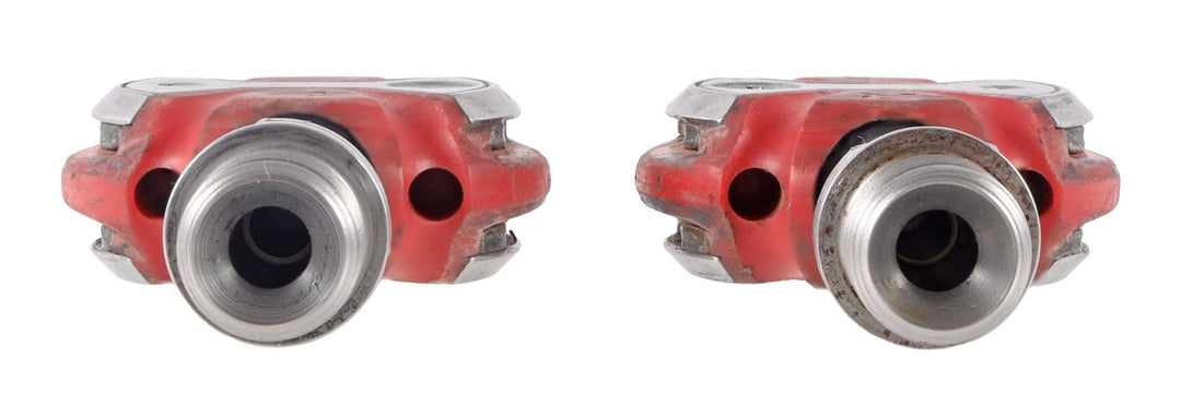 Speedplay Zero Clipless Road Bike Pedals RED 53mm Stainless 4 Bolt Tri Race CX