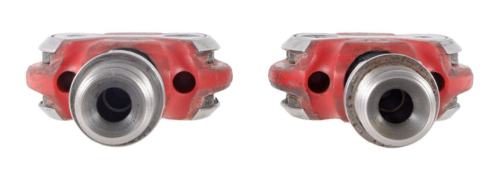 Speedplay Zero Clipless Road Bike Pedals RED 53mm Stainless 4 Bolt Tri Race CX