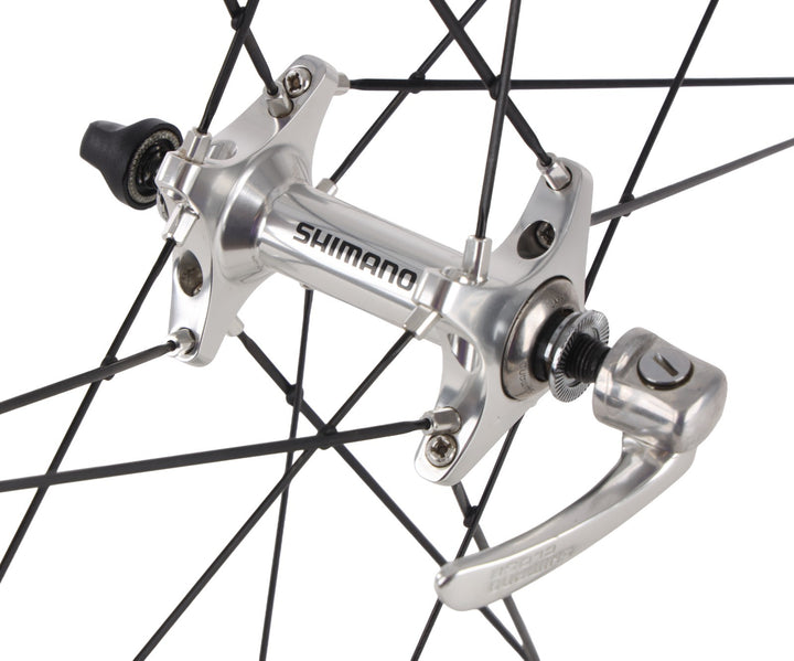 Shimano WH-6500 Alloy Clincher Road Wheelset 10 Spd 700c Rim Brake QR Aero