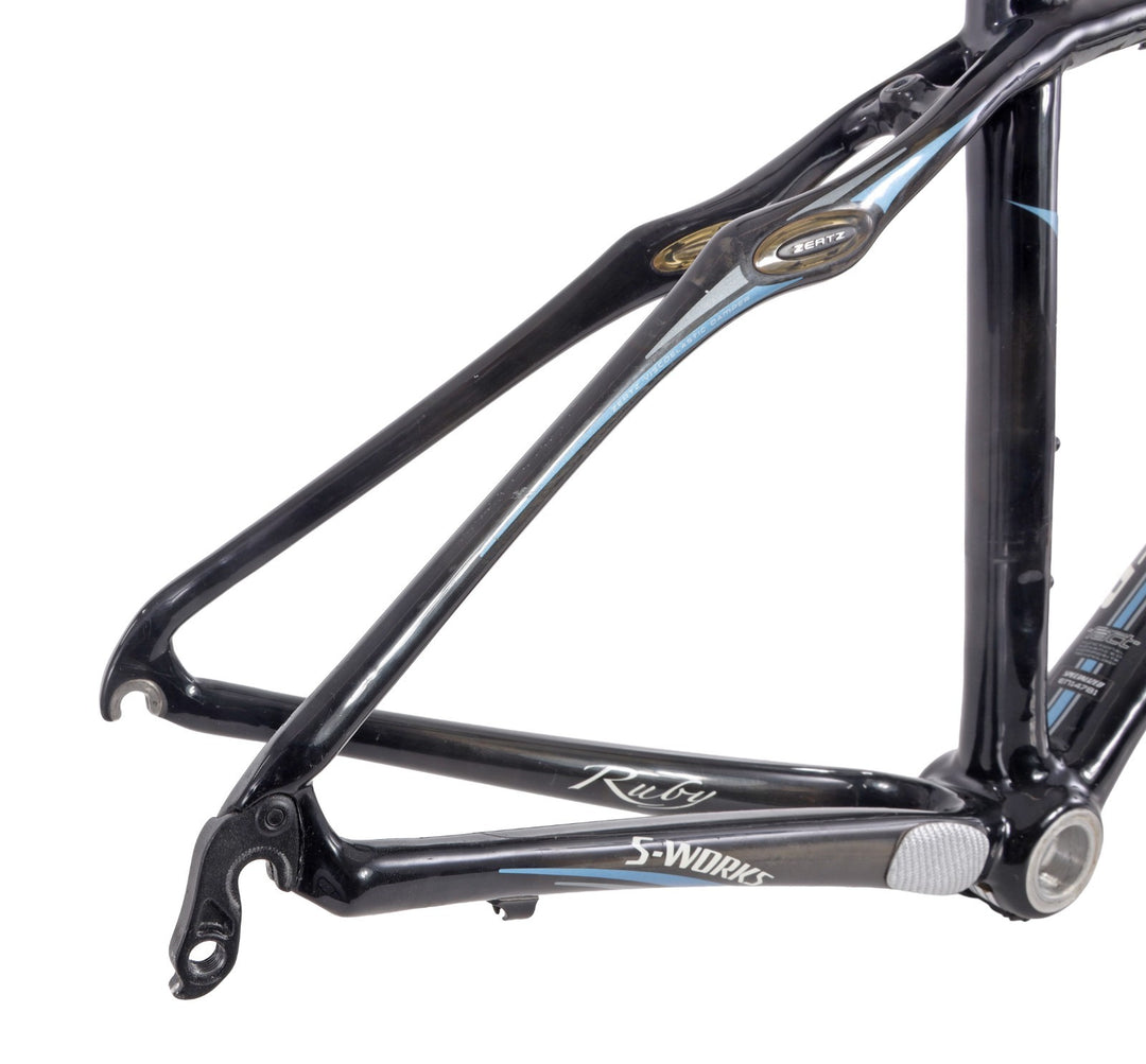 Specialized S-Works Ruby SL Women Carbon Road Bike Frameset 44cm BLUE 700c 2009