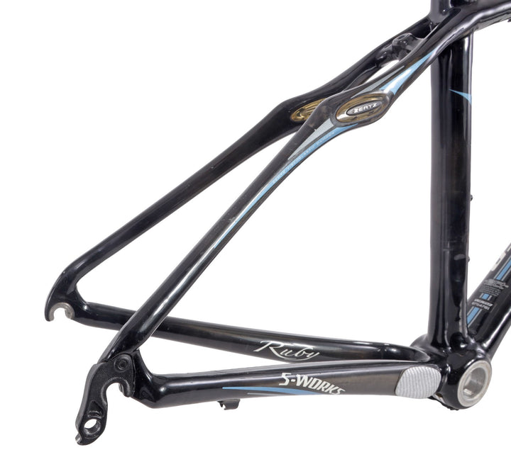 Specialized S-Works Ruby SL Women Carbon Road Bike Frameset 44cm BLUE 700c 2009