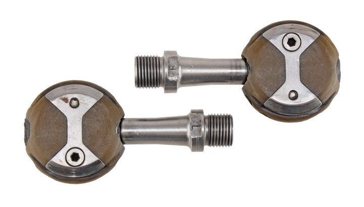 Speedplay X2 Clipless Road Bike Pedals Gray 53mm Stainless Steel 4 Bolt