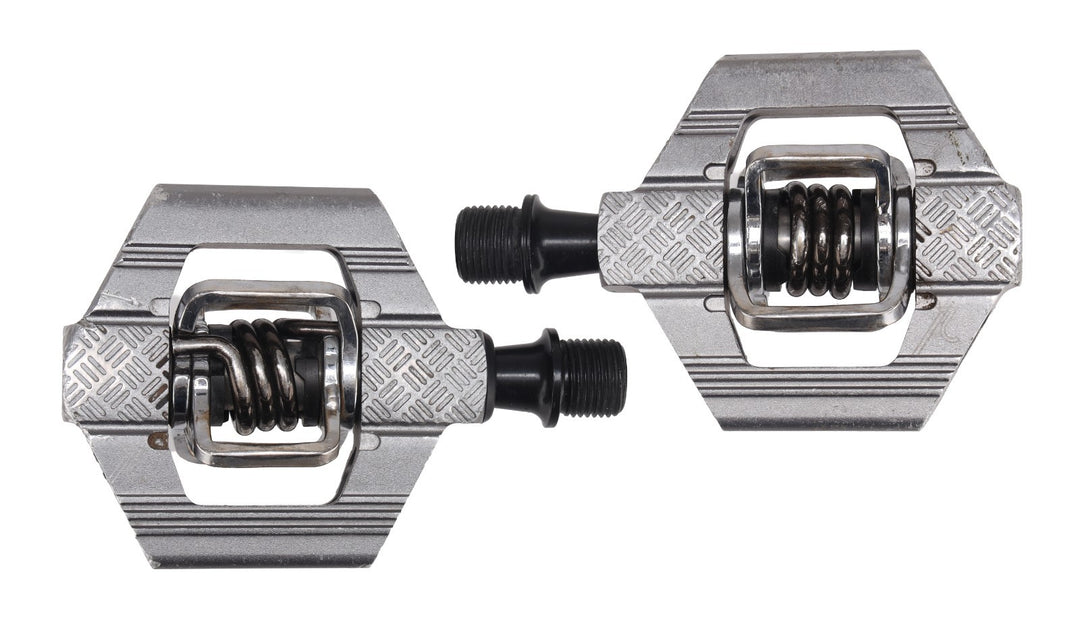 crankbrothers Candy 2 Clipless Mountain Bike Pedals GREY 9/16" 2-Bolt Gravel