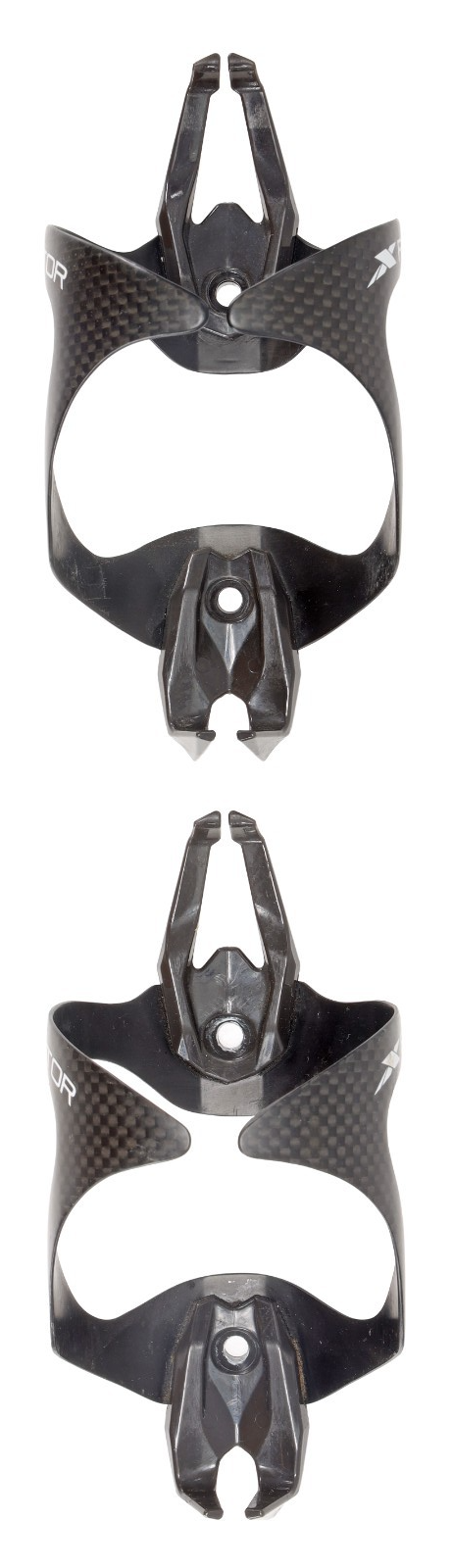 XLAB Raptor Carbon Road Bike Water Bottle Cages PAIR 3K Matte Black Triathlon CX