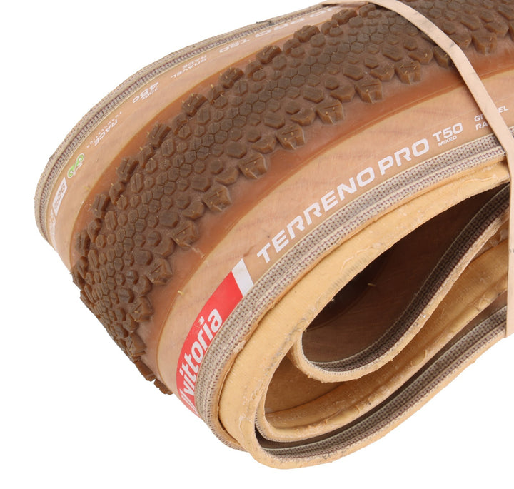 Vittoria Terreno Pro T50 Mixed Gravel Race Tubeless Bike Tire 700 x 45c Brown