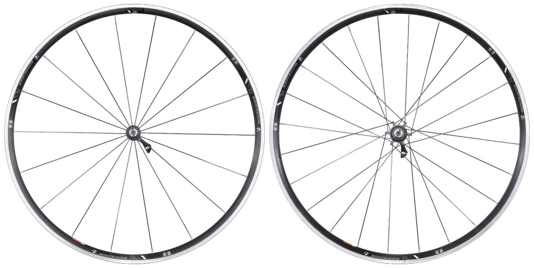 Bontrager RL Alloy Clincher Road Bike Wheelset Shimano 11 Spd Rim Brake QR 700c