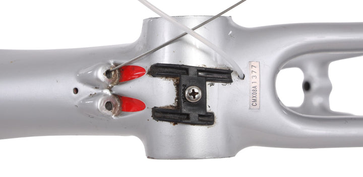 De Rosa King 3 Carbon Road Bike Frameset XXL 73cm Silver Rim Brake QR K1HM 2010