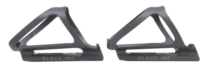 BLACK Inc Water Bottle Cages 1 PAIR Matte BLACK/GREY Road Triathlon Gravel Bike