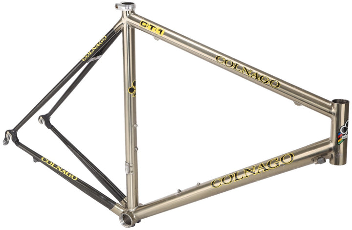 Colnago CT1 Titanium Carbon Road Bike Frameset 56cm QR 700c Vintage Italy 90's