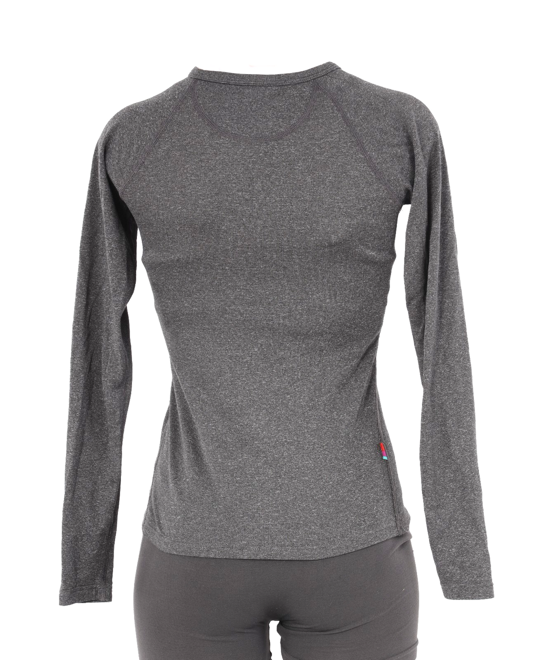 Velocio Merino 160 Long Sleeve Base Layer Women SMALL Heather Grey Wool Cycling