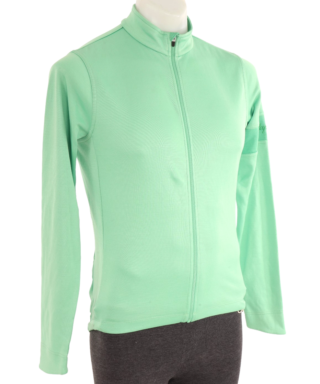 Rapha Classic Long Sleeve Jersey Men LARGE Green Road Bike Gravel MTB Fall XC