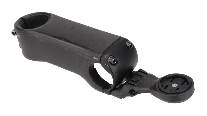 Giant Contact SLR Aero Carbon Road Bike Stem 1 1/4" 31.8x120mm -10° Garmin Mount