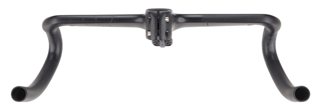 Black Inc AB02 Carbon Road Bike Di2 Barstem Handlebar 380 x 90mm -6º w/Garmin Mt