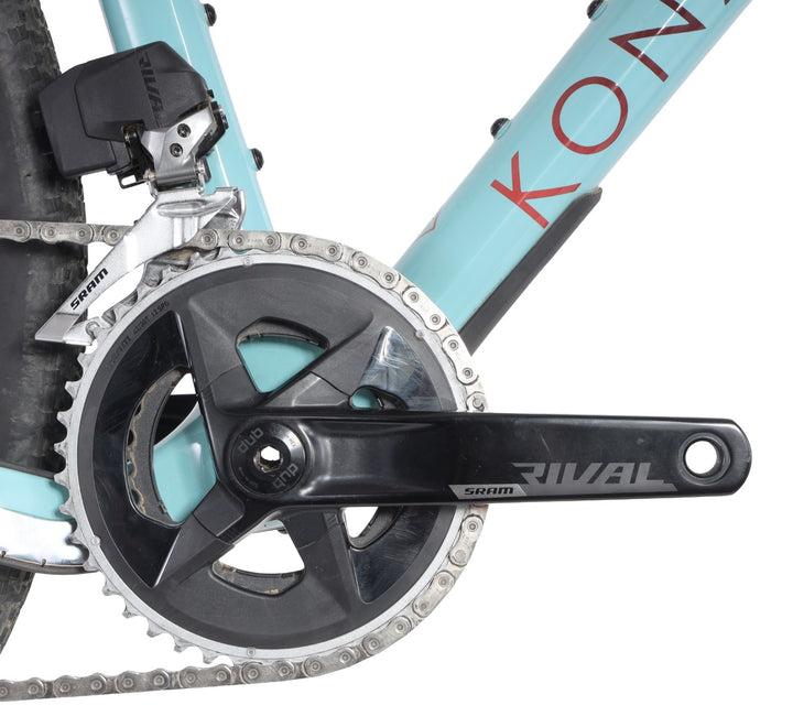 Kona Ouroboros CR/DL Gravel Bike 2x 12s 54cm Gloss Harbor SRAM AXS Rival 2025