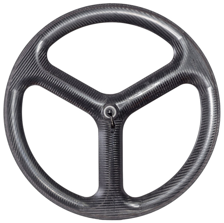 HED 3C Carbon Tri Spoke Tubular Road Bike FRONT Wheel 700c QR Rim Brake Tri TT