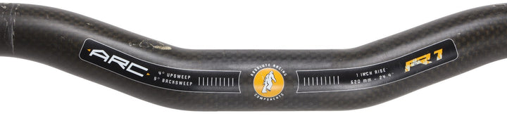 Yeti ARC R1 Carbon Mountain Bike Handlebar 25.4 x 620mm 1" Rise Vintage MTB