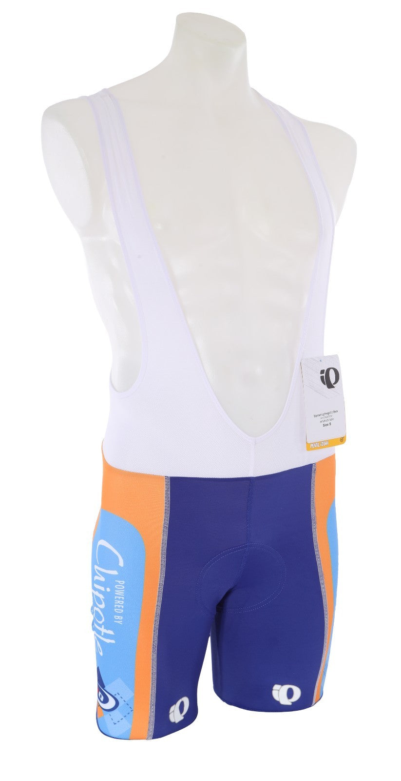 Pearl Izumi Slipstream Chipotle Bib Shorts Road Cycling Men SMALL Blue Race CX