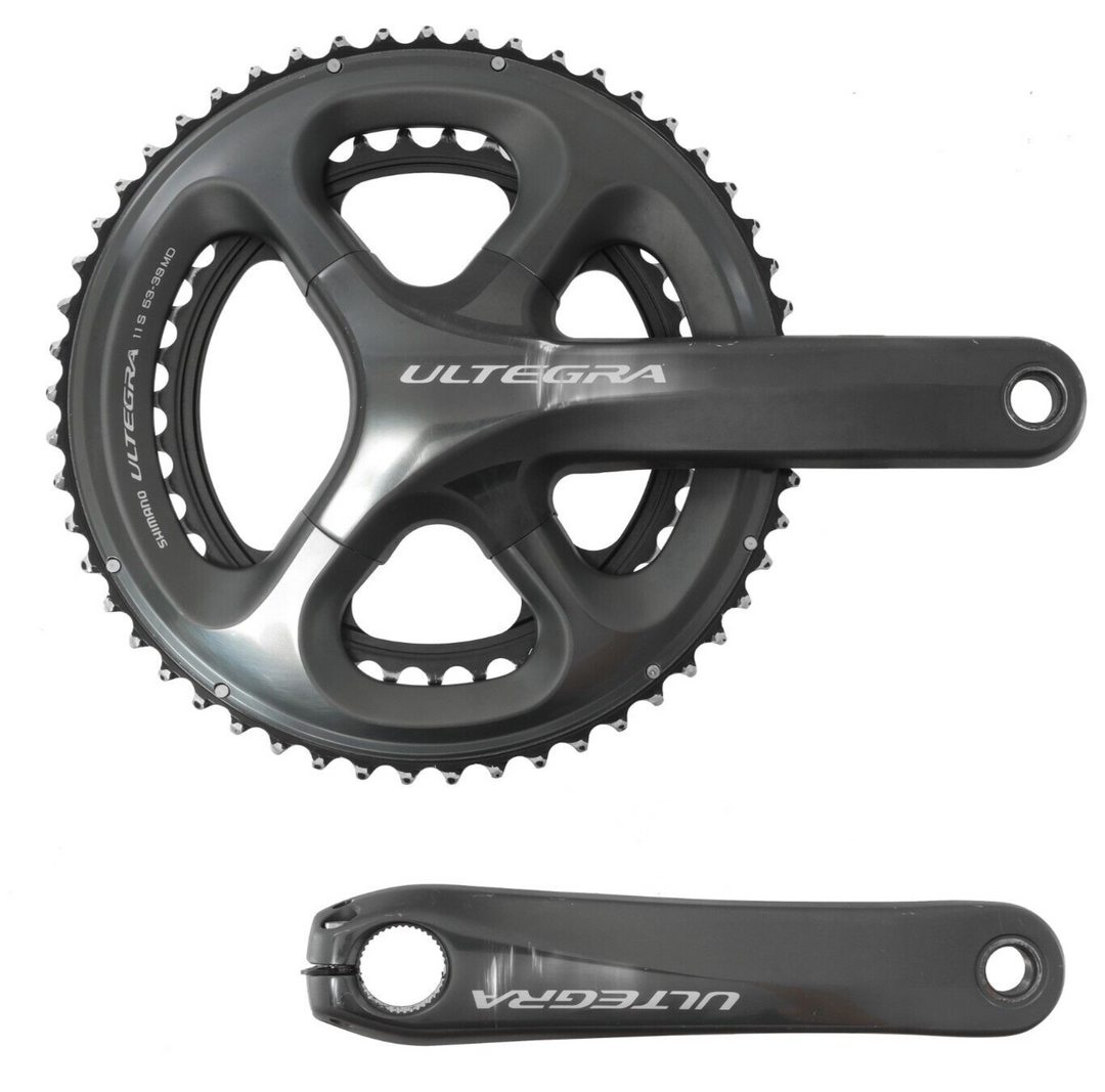 Shimano Ultegra FC-6800 2x 11 Speed CX Road Bike Crankset 170mm 53/39T Gravel