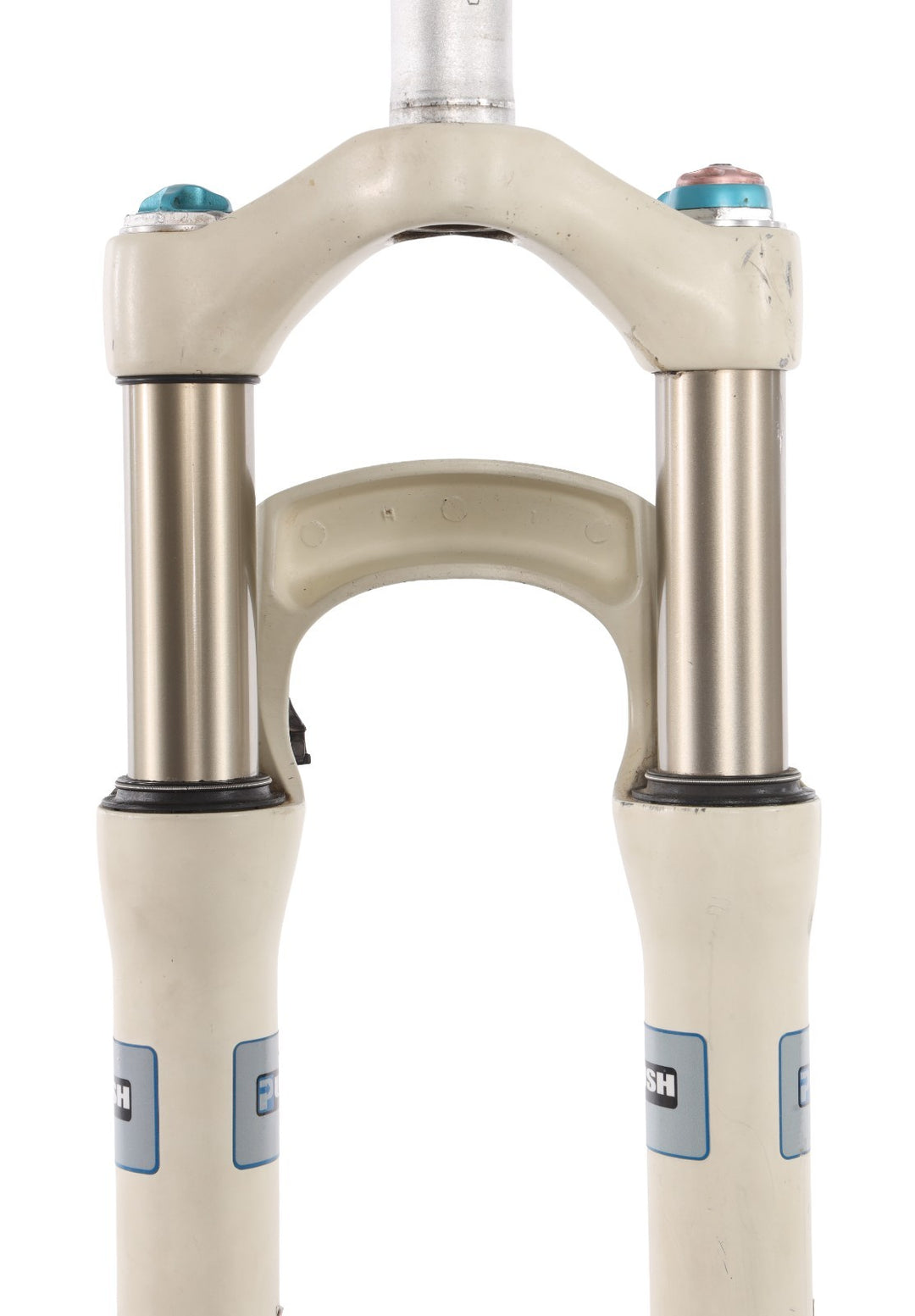 Fox F80 26" Mountain Bike Fork 80mm Travel QR Disc WHITE Vintage XC MTB