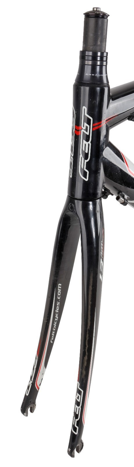 Felt F4 Carbon Road Bike Frameset 56cm BLACK 700c Rim Brake QR Race 2007