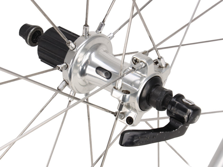 Shimano 105 WH-6500 Alloy Clincher Road Wheelset 10 Spd 700c Rim Brake QR Aero