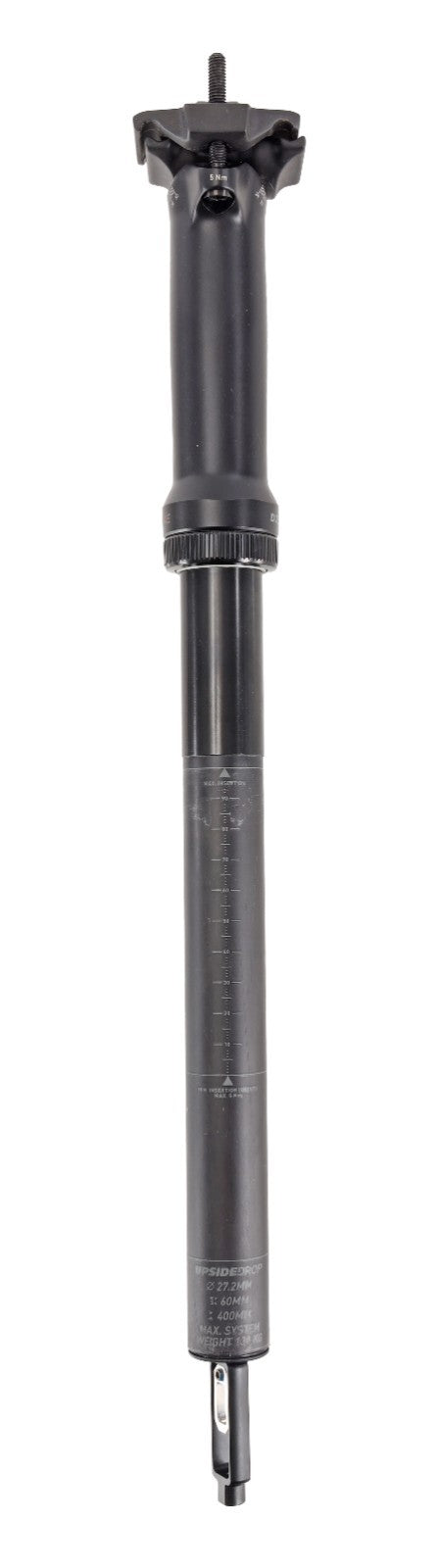 DT Swiss D 232 ONE Carbon Mountain Bike Dropper Post 27.2 x 60mm w/ Remote Lever