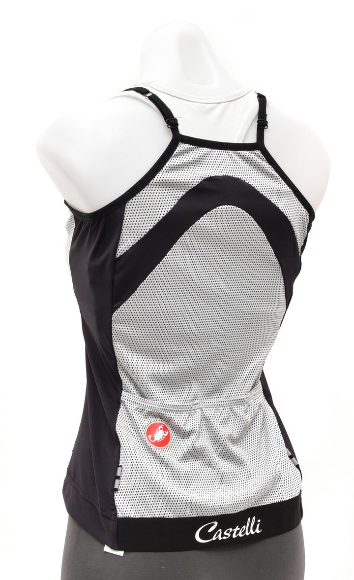 Castelli Ipnosi Tank Top + Sleeveless Promessa Jersey Women MEDIUM Road Bike MTB