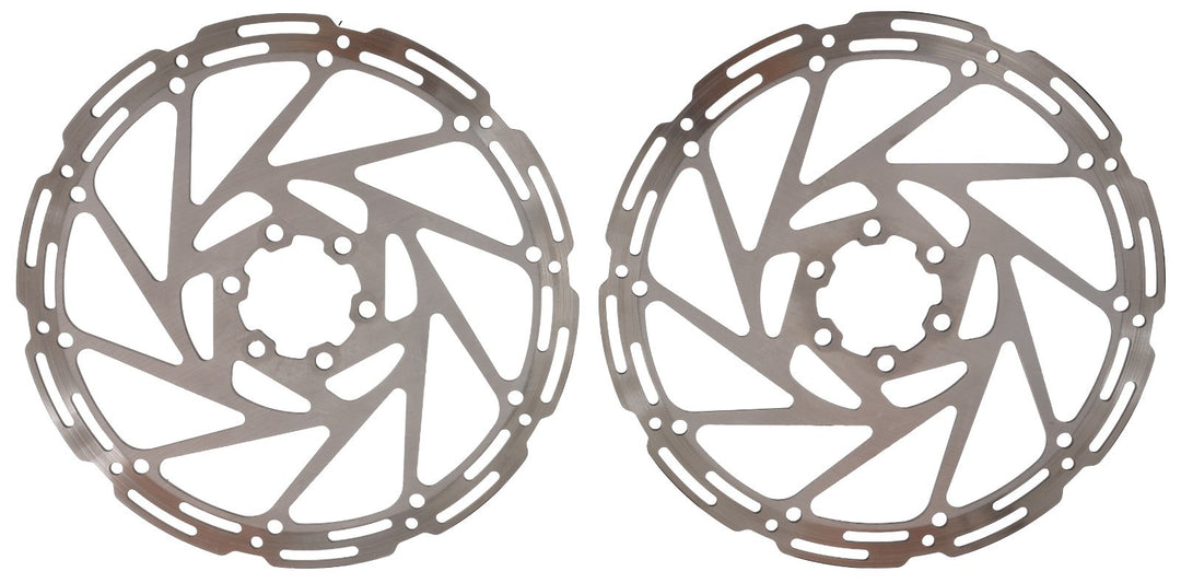 Tektro TR180-53 Mountain Bike 180mm Disc Brake Rotor SET 6-Bolt One-Piece XC