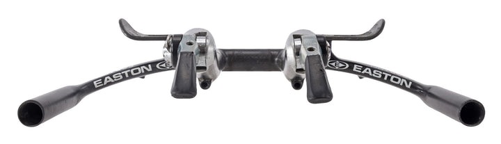 Easton Attack Carbon TT Aerobars Bullhorns 26x 38cm w/ 105 Shifters Triathlon
