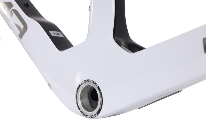 Pinarello Dogma F Disc Carbon Road Bike Frameset 54cm Crystal White Italy 2023