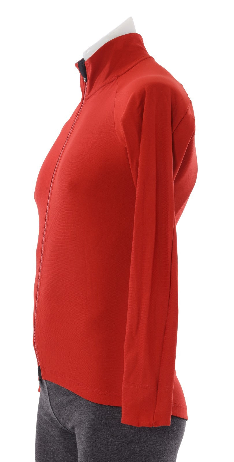 Velocio Thermal Long Sleeve Men Zip Cycling Jersey Red MEDIUM Road Bike Cycling