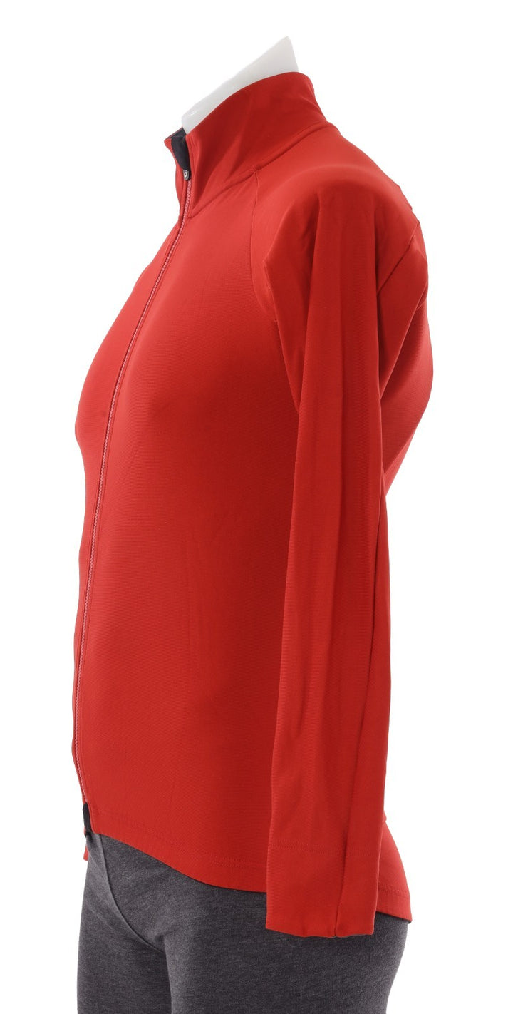 Velocio Thermal Long Sleeve Men Zip Cycling Jersey Red MEDIUM Road Bike Cycling