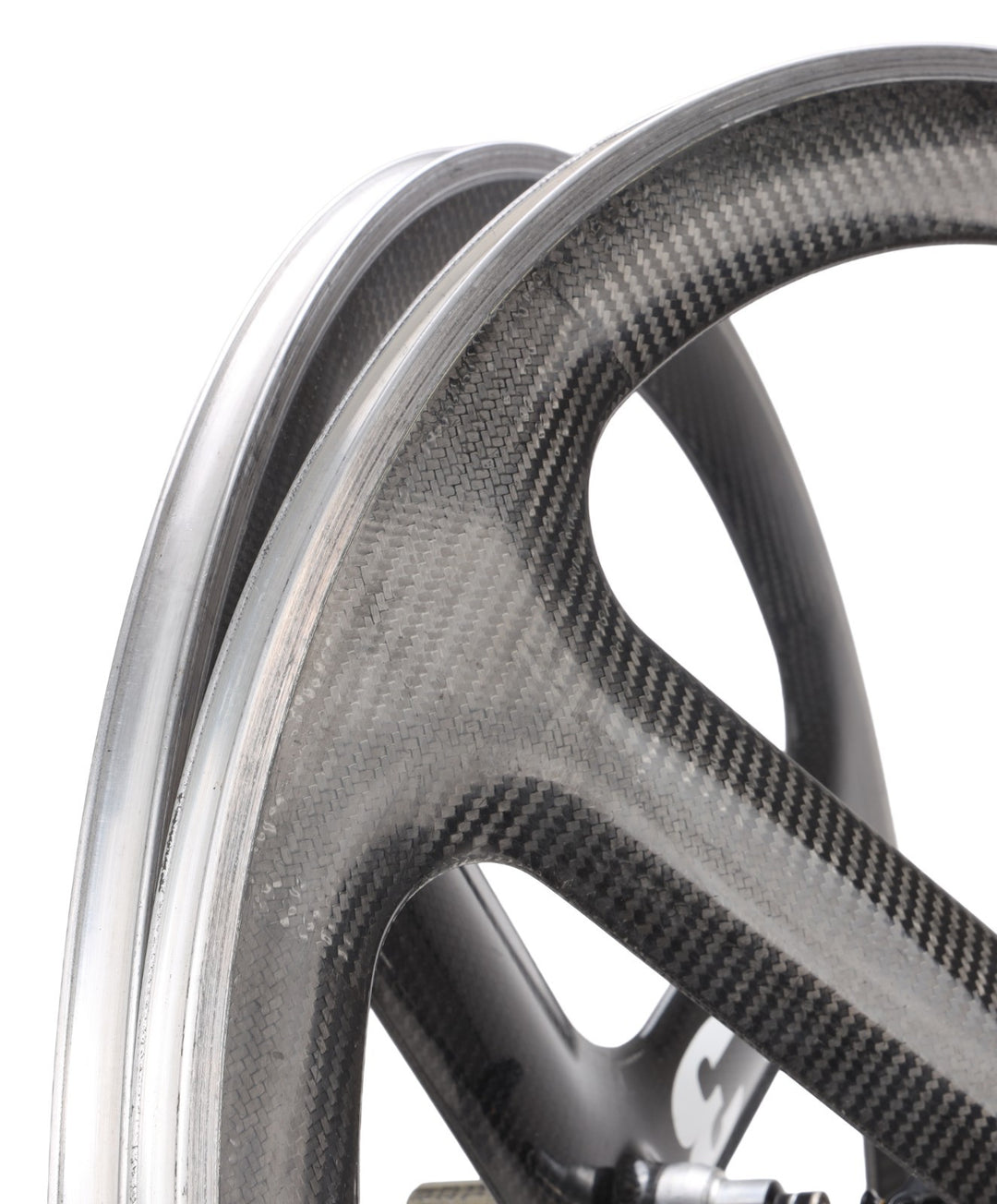 HED 3C Carbon Tri Spoke Clincher Road Bike Wheelset 700c 10 Spd QR Rim Brake TT