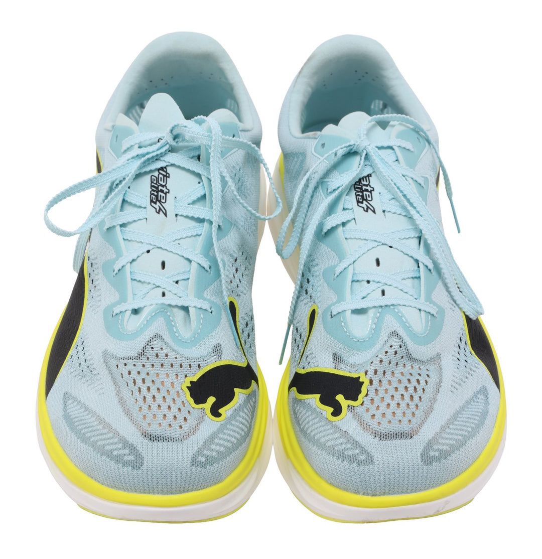 Puma Deviate NITRO Elite 4 Running Shoes US Men 9 EU 42 Light Blue Triathlon