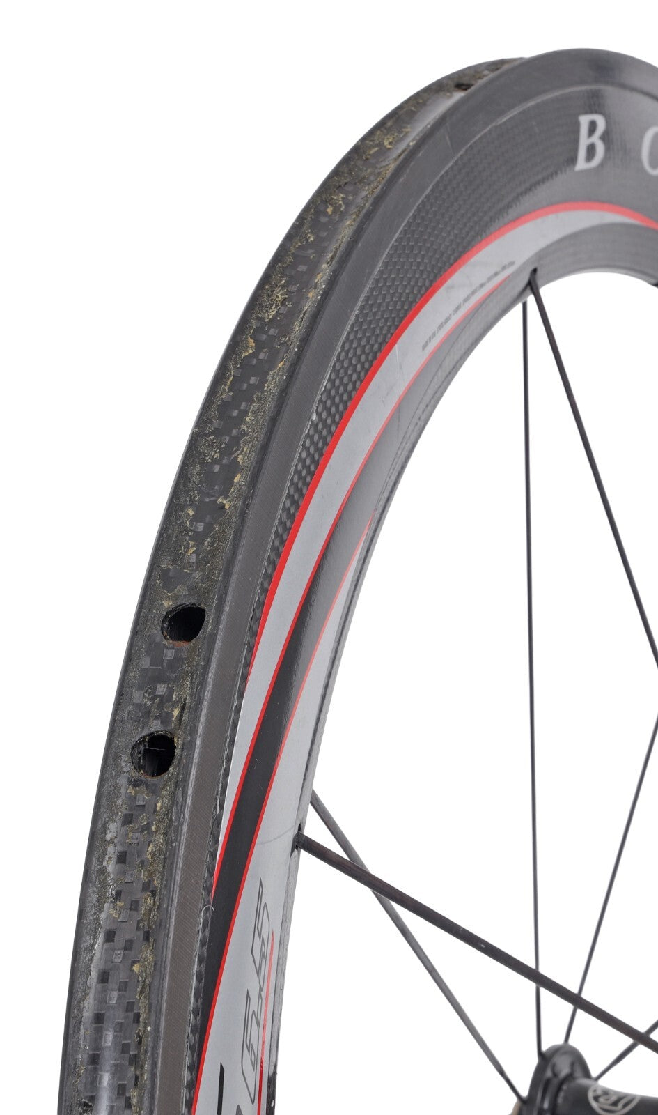 Bontrager Aeolus 6.5 Carbon Tubular Road Bike FRONT Wheel 700c QR Rim Brake HED