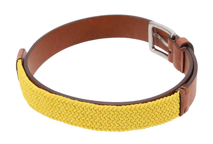 Rapha Tour De France Leather/Braided Belt Small