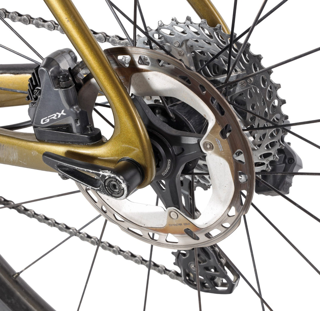 Cervelo Aspero Carbon Gravel Bike GRX Di2 2x 11s 4iiii Power 58cm GOLD ENVE 2020