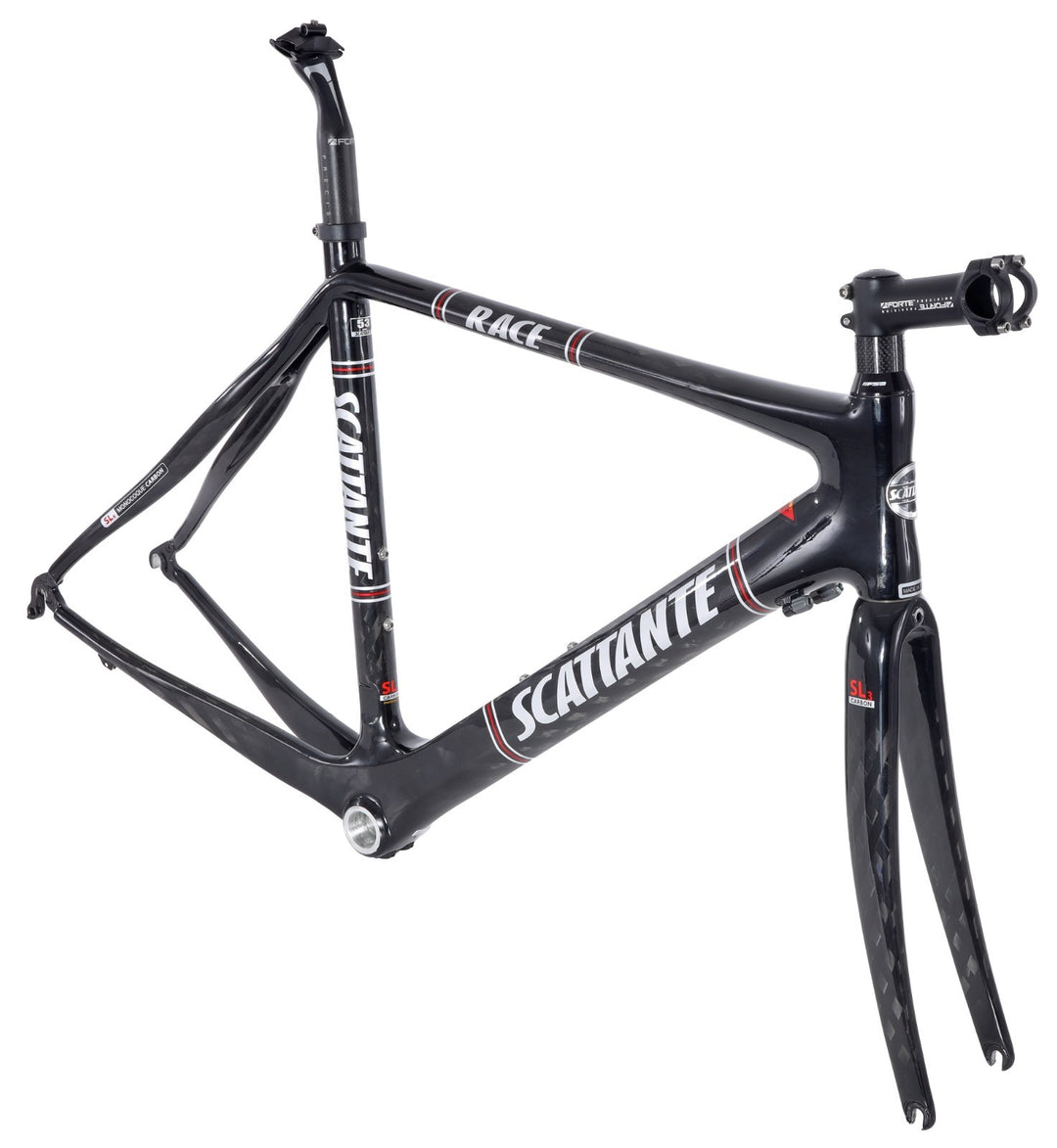 Scattante SL6 Race Carbon Road Bike Frameset MED 53cm BLACK 700c Rim Brake 2008