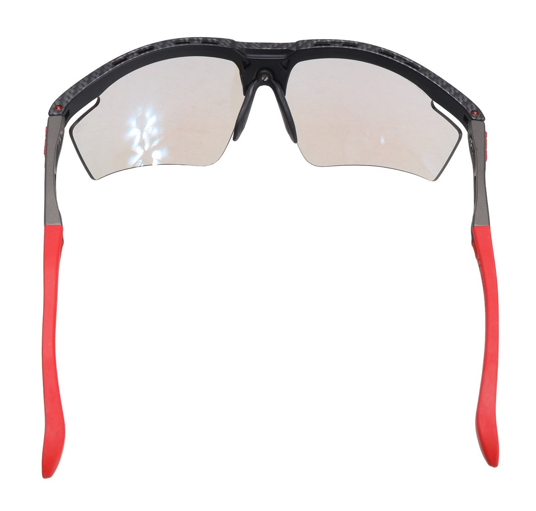 Rudy Project Magnus Sunglasses Carbonium Impactx Photochromic 2 Laser Red Bike