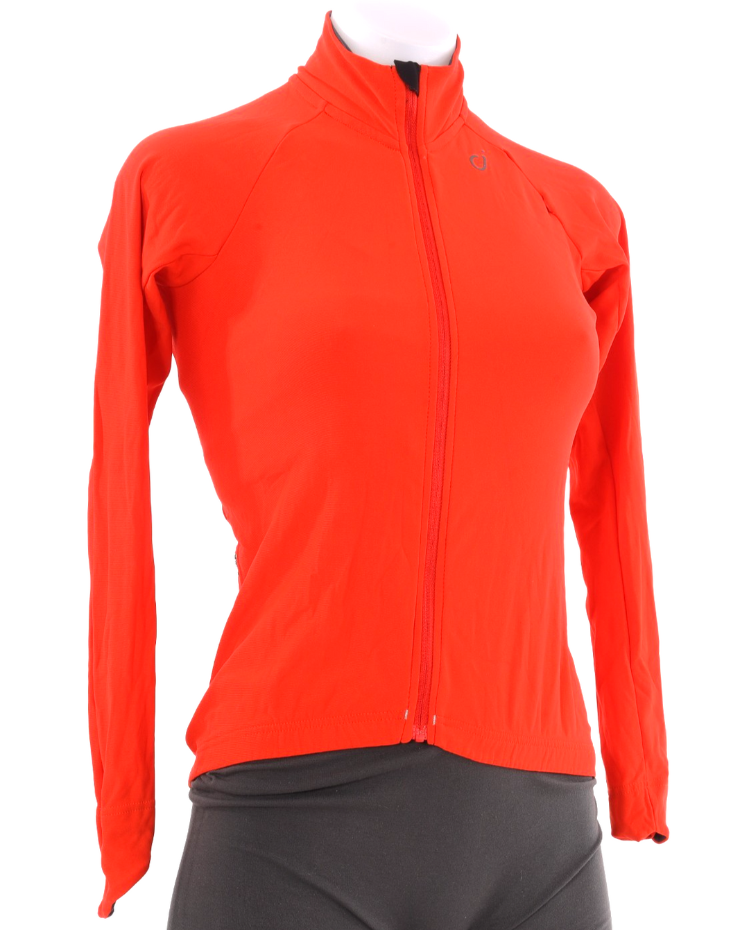 Velocio Signature Long Sleeve Cycling Jersey Women S Orange Road Gravel Mountain