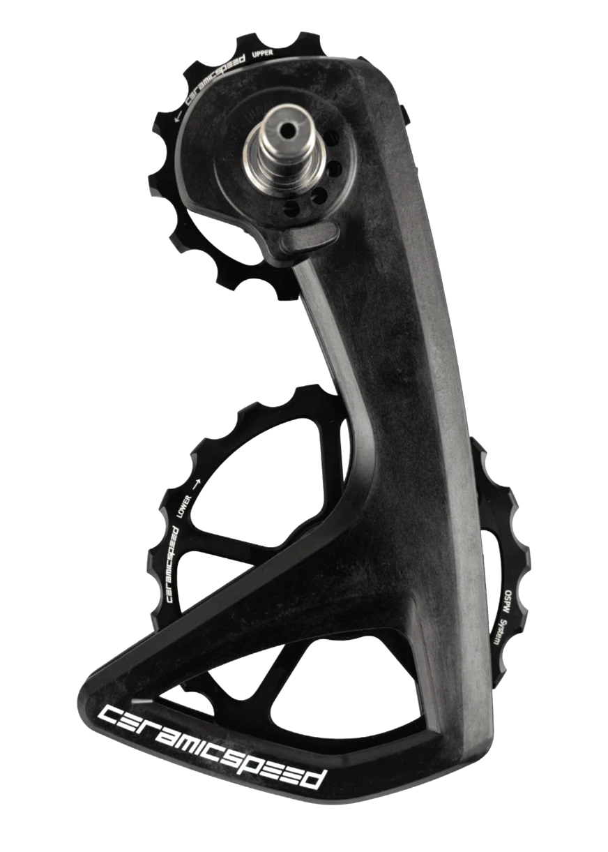 CeramicSpeed OSPW RS Shimano Road 9250/8150 Derailleur Cage Assembly 5 Spk BLACK