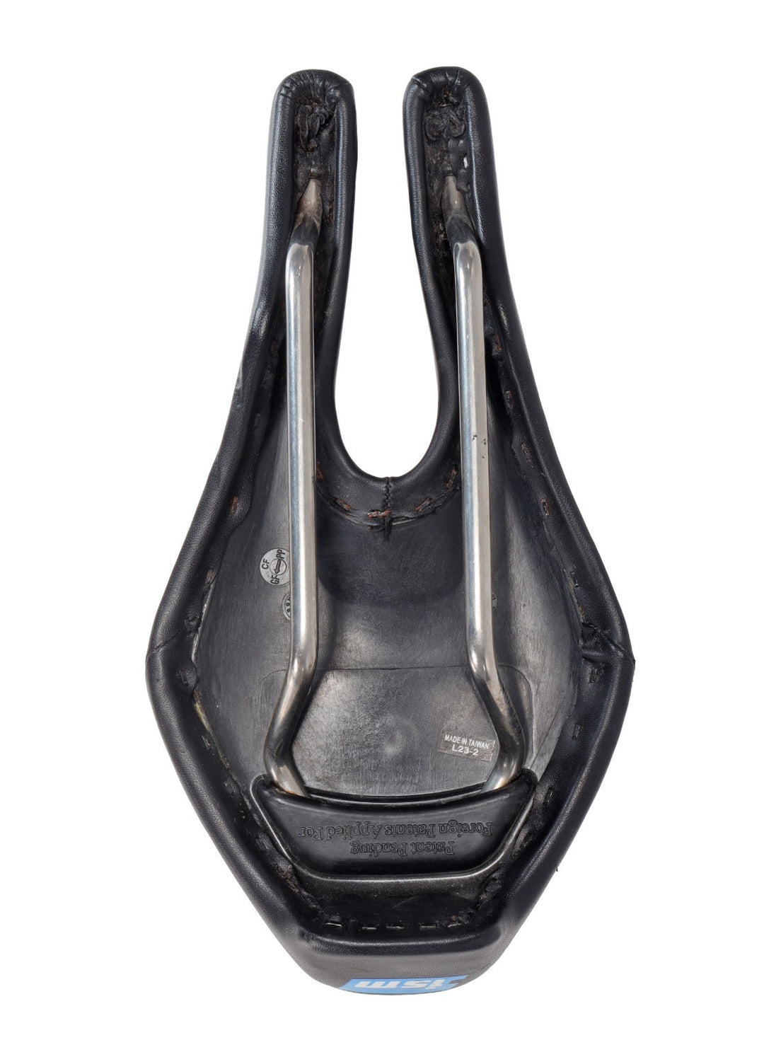 ISM Adamo Racing 2 Triathlon Bike Saddle 130mm 7 x 7mm CrN/Ti Split Nose TT Tri