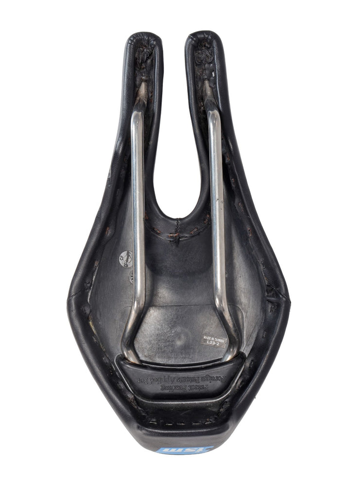 ISM Adamo Racing 2 Triathlon Bike Saddle 130mm 7 x 7mm CrN/Ti Split Nose TT Tri