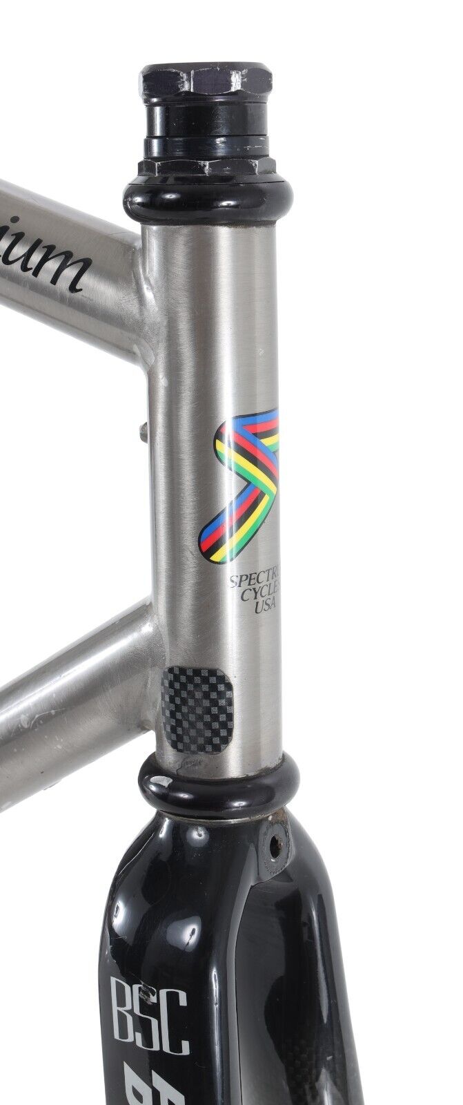 Spectrum Titanium Road Bike Frameset 56cm 700c QR Profile Carbon Fork Merlin USA