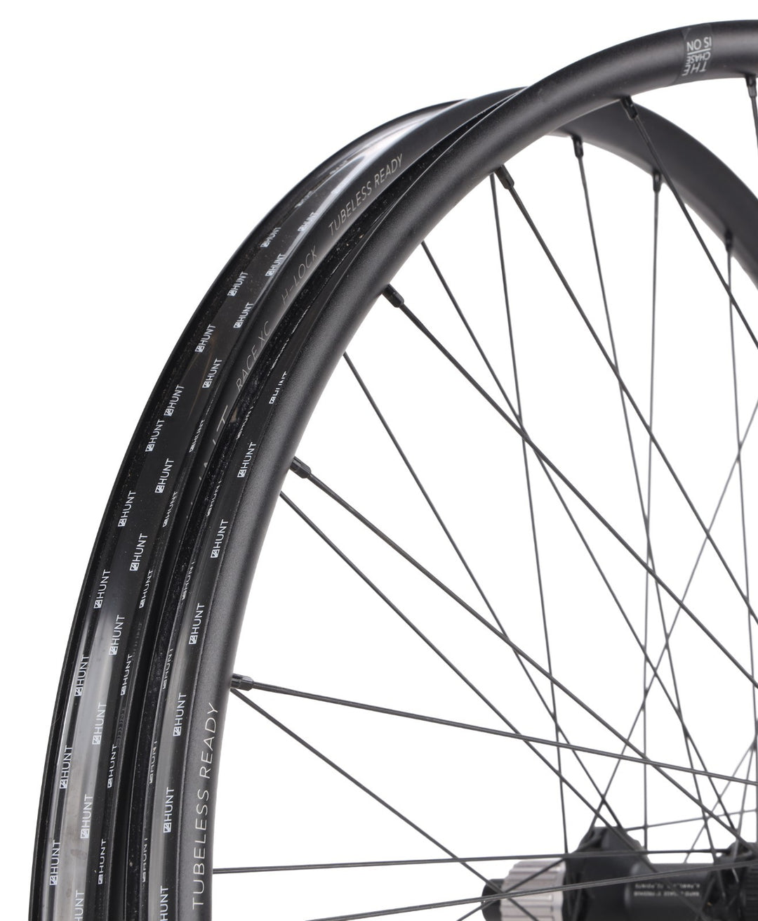 HUNT Race XC 29" Disc Alloy Tubeless Mtn Bike Wheelset CL/6B Shimano MS 12 Spd