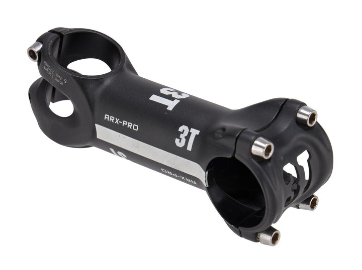 3T ARX-PRO Alloy Road Bike Stem 31.8 x 100mm 17º BLACK 1 1/8" Gravel Race