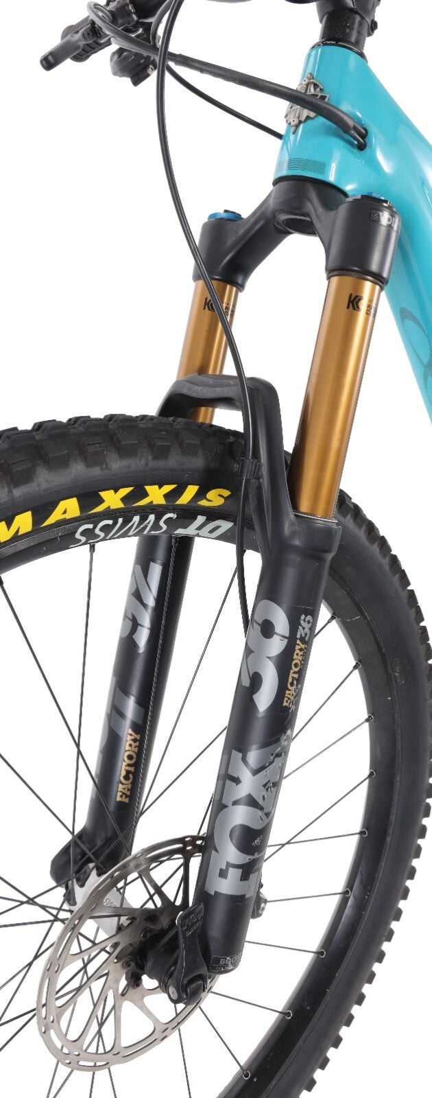 Yeti SB130 T2 TURQ 1x 12s 29" Carbon Mtn Bike SMALL Blue FOX Factory DT X01 2020