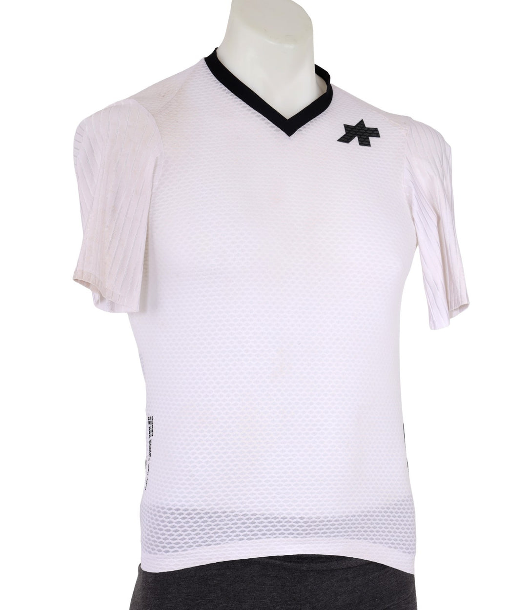 ASSOS Equipe RSR Short Sleeve Cycling Jersey Men LARGE White Road Bike Gravel